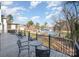 Enjoy scenic lake views from the outdoor deck with seating, perfect for relaxation and entertaining guests at 20105 Chapel Point Ln, Cornelius, NC 28031