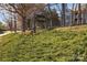 Community sign surrounded by lush greenery, welcoming residents and visitors at 2607 Vail Ave, Charlotte, NC 28207