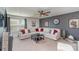 Spacious living area with a comfortable sectional sofa, stylish decor, and a cozy atmosphere for relaxation at 2638 Trinity St, Monroe, NC 28110