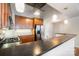 Well-appointed kitchen with modern appliances and ample counter space, ideal for preparing meals and entertaining at 3920 Sharon Rd # 208, Charlotte, NC 28211