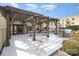 Outdoor grill and dining area featuring a fireplace and built-in grill for outdoor entertaining at 3920 Sharon Rd # 208, Charlotte, NC 28211