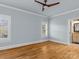Spacious bedroom with hardwood floors and ample natural light at 462 Barber Loop, Mooresville, NC 28117
