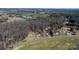 An aerial view of the property showing land and home at 468 White Oak Branch Rd, Statesville, NC 28625