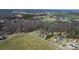 Aerial view of the property outlined in green showing included land at 468 White Oak Branch Rd, Statesville, NC 28625