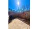Enclosed outdoor patio area with privacy fence and shade at 5810 Hunting Ridge Ln # C, Charlotte, NC 28212