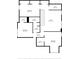 Detailed floor plan showcasing the layout of the second floor including multiple bedrooms and a loft area at 827 Bluff Loop Rd, Rock Hill, SC 29730