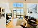 Bright living room boasts high ceilings, large windows, and modern decor; a comfortable and inviting space at 1133 Metropolitan Ave # 310, Charlotte, NC 28204