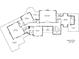 Detailed second floor plan showcasing layout, dimensions, and room locations of the property at 13215 Claysparrow Rd, Charlotte, NC 28278