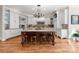 Gourmet kitchen with custom cabinetry, large center island, and high-end appliances at 13215 Claysparrow Rd, Charlotte, NC 28278