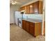Efficient kitchen layout features wooden cabinetry, and essential appliances for convenient meal preparation at 1420 28Th Sw St, Hickory, NC 28602