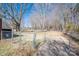 Fenced backyard provides privacy and security at 1547 Kings Rd, Shelby, NC 28150