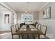 Elegant dining room featuring modern lighting and ample seating for entertaining at 2069 Landry Ln # 233, Rock Hill, SC 29732