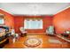 Living room with hardwood floors and large window for plenty of natural light at 222 Weldon Cir, Mount Holly, NC 28120