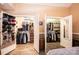 Spacious walk-in closet featuring ample storage and shelving at 2622 Rolling Ridge Dr, Hickory, NC 28602