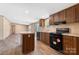 Cozy kitchen features lots of cabinetry, modern appliances, and views into the living room at 3365 34Th Avenue Ne Ct, Hickory, NC 28601