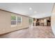 Spacious open living area that flows into a modern kitchen and deck access at 3365 34Th Avenue Ne Ct, Hickory, NC 28601