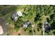Beautiful aerial view of the homes, including a swimming pool and backyard at 912 Silver Charm Ln, York, SC 29745