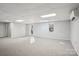 Expansive finished basement featuring a window, recessed lighting and walkout exit at 912 Silver Charm Ln, York, SC 29745