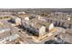 Scenic aerial view of neighborhood with modern townhomes, showcasing convenient community layout and surroundings at 9804 Ainslie Downs St, Charlotte, NC 28273