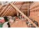 Unfinished attic space for storage or future expansion at 1011 Duntov Dr, Monroe, NC 28110