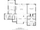 Main floor plan featuring kitchen, living room, primary bedroom, dining area, foyer, and laundry at 1011 Duntov Dr, Monroe, NC 28110