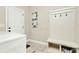 Mud room features a bench and coat rack at 1011 Duntov Dr, Monroe, NC 28110
