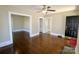 Spacious living room showcasing hardwood floors, freshly painted walls, and natural light at 104 N 9Th St, Bessemer City, NC 28016