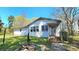 Charming front entrance features a small porch with steps, perfect for adding a personal touch at 1116 Medlin Rd, Monroe, NC 28112