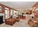 Bright, open floor plan with living room, dining area, and kitchen creates inviting space at 128 S Arcadian Way, Mooresville, NC 28117