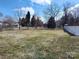 Spacious backyard with trees, offering privacy and room for outdoor activities at 1806 Bringle Ferry Rd, Salisbury, NC 28146