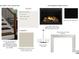 Selections for interior design; including railings, carpet, and fireplace at 19032 Newburg Hill Rd, Davidson, NC 28036