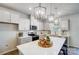 Bright kitchen featuring an island, white countertops, pendant lighting, and stainless appliances at 2310 Hedgecliff Rd # 159, Kannapolis, NC 28025