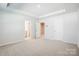 Main bedroom features neutral carpet and en suite bathroom at 2340 Hedgecliff Rd # 156, Kannapolis, NC 28025