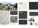 Exterior design selections show painted brick, stone, and black trim finishes at 310 Sugar Maple Ln, Weddington, NC 28104