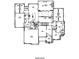 Main level floorplan layout for new construction home at 310 Sugar Maple Ln, Weddington, NC 28104