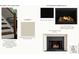 Interior design selections show carpet, stairs, fireplace, and matte slate surround at 310 Sugar Maple Ln, Weddington, NC 28104