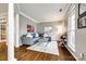 Cozy living room with hardwood floors and lots of natural light at 341 Fischer Rd, Fort Mill, SC 29715