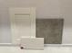Cabinet, floor tile, backsplash, and countertop material selection samples at 348 Catawba Ave, Davidson, NC 28036