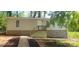 Charming single-story home featuring a new wooden staircase leading to the front entrance and a well-maintained yard at 351 Haigler St, Rock Hill, SC 29732