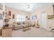 Cozy bedroom featuring a sofa, accent chairs, and a basketball hoop for entertainment at 5101 Belicourt Dr, Charlotte, NC 28277