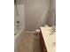 Bathroom with a shower and a vanity at 8833 Goldfields Dr, Charlotte, NC 28227
