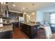 Eat-in kitchen featuring a large center island and stainless steel appliances at 1019 Archibald Ave, Fort Mill, SC 29708