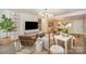 Spacious living room with modern décor and open floorplan, perfect for entertaining and relaxation at 1300 Reece Rd # 200, Charlotte, NC 28209