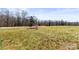 Exterior shot of the lawn in the backyard at 2504 Hovis Rd, Lincolnton, NC 28092