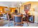 Cozy dining area with a round table and comfortable chairs, perfect for Gathering meals and gatherings at 4811 Spring Lake Dr # C, Charlotte, NC 28212