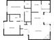 Layout of the home, featuring a primary bedroom, living room, kitchen, and dining area at 4811 Spring Lake Dr # C, Charlotte, NC 28212