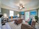 Well-lit living room with comfortable seating, and an inviting atmosphere at 704 Mill St, Albemarle, NC 28001