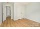 Cozy bedroom with ample closet space and LVP floors, providing comfort and functionality at 110 Walters St, Huntersville, NC 28078
