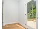 Bright room with lots of natural light thanks to glass patio door at 110 Walters St, Huntersville, NC 28078