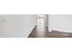 Hallway featuring hardwood floors and baseboards at 1113 Foxberry Ln, Maiden, NC 28650